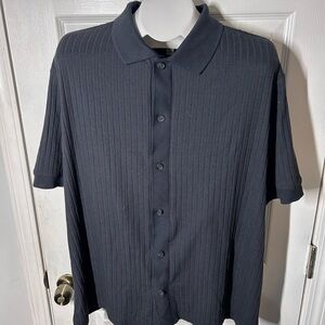 Goodfellow & Co Black Casual Button Down Shirt